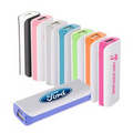 iPosh UL certified 2200mAh Power Bank - White/Blue